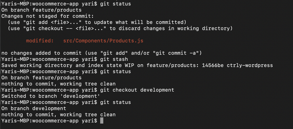 git for mac terminal