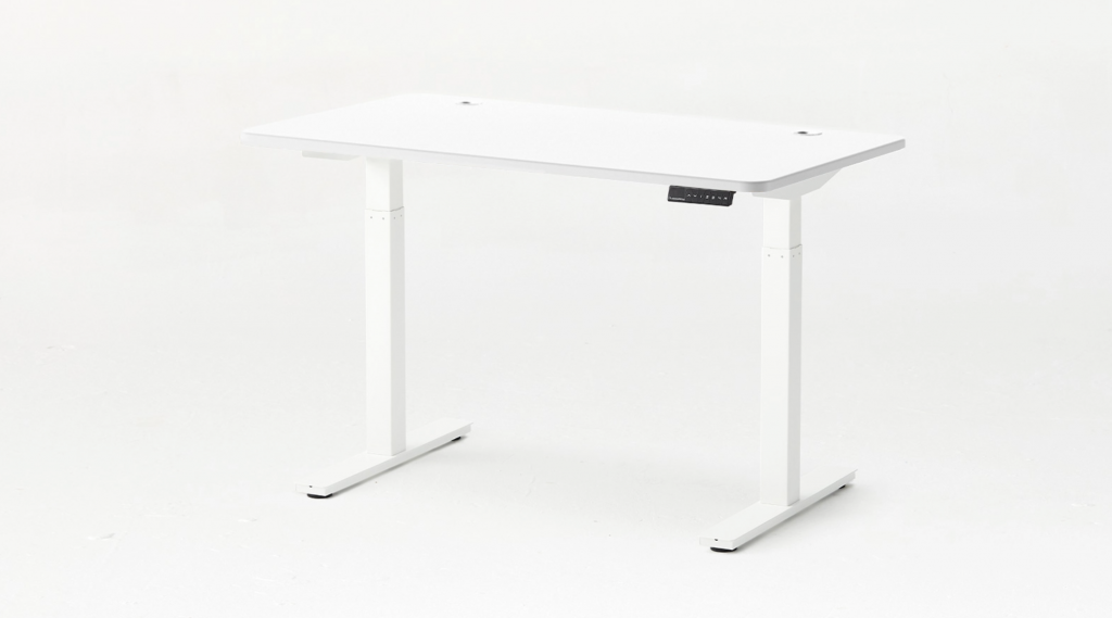 Home office white top and frame Smart Desk 2 from Autonomous