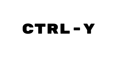 ctrl-y logo black